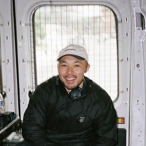 Alex Broadstock on location with camera kit